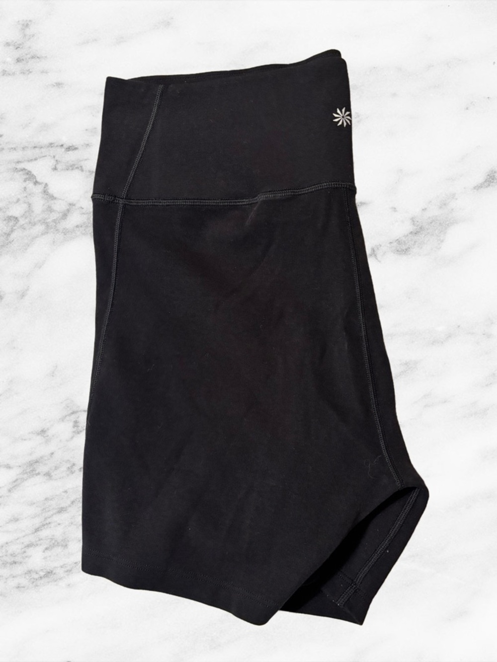 Athleta Black High-Rise Bike Shorts - Picture 5 of 5
